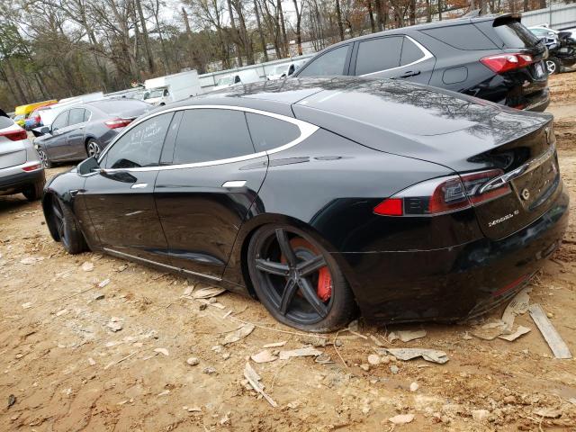 5YJSA1E23JF268761 - 2018 TESLA MODEL S შავი ფოტო 2