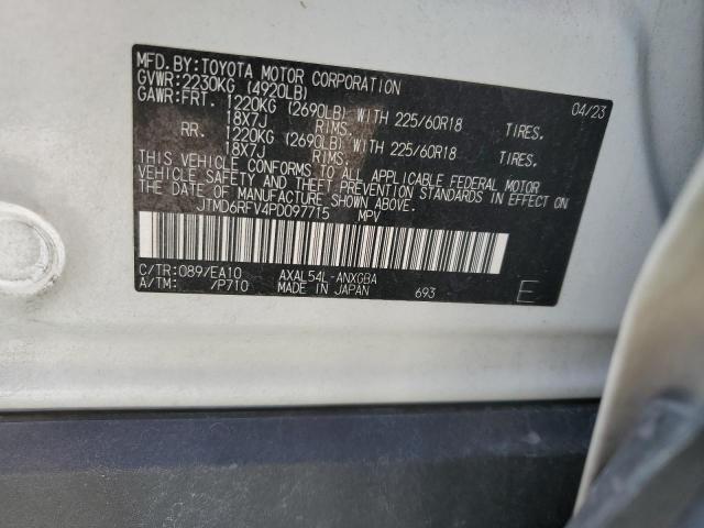 JTMD6RFV4PD097715 - 2023 TOYOTA RAV4 LIMITED WHITE photo 13