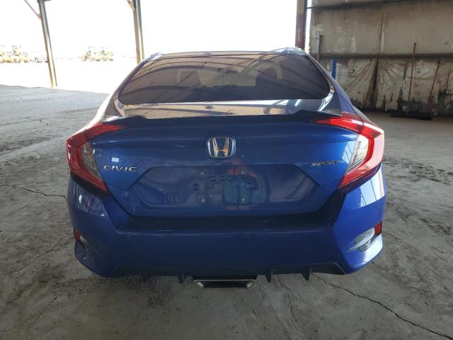 2HGFC2F83KH533261 - 2019 HONDA CIVIC SPORT Niebieski zdjęcie 6
