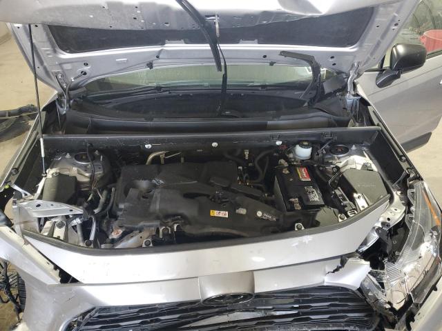 JTMF1RFV6LD052146 - 2020 TOYOTA RAV4 LE SILVER photo 12