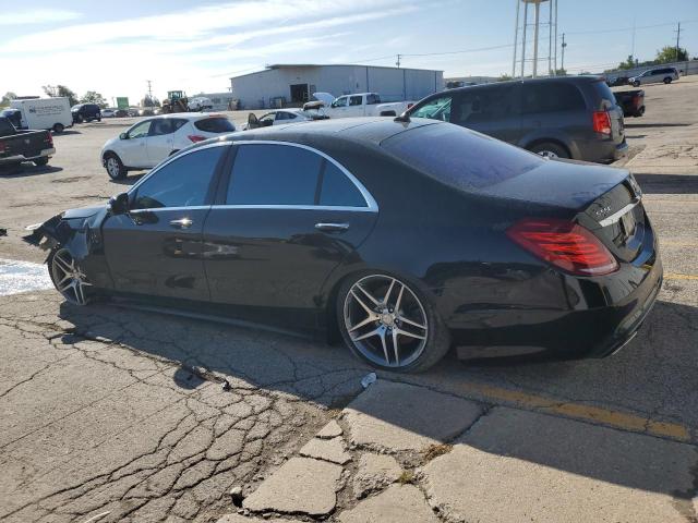 WDDUG8FB4EA047866 - 2014 MERCEDES-BENZ S 550 4MATIC BLACK photo 2