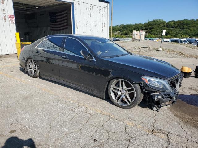 WDDUG8FB4EA047866 - 2014 MERCEDES-BENZ S 550 4MATIC BLACK photo 4