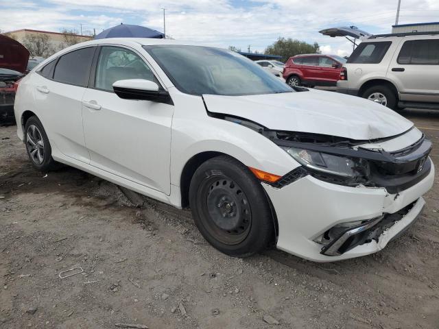 2HGFC2F61MH521594 - 2021 HONDA CIVIC LX WHITE photo 4