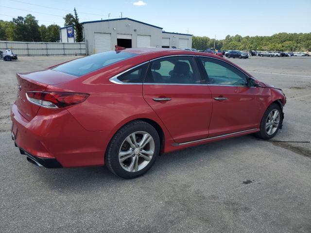 5NPE34AFXJH627140 - 2018 HYUNDAI SONATA SPORT Kırmızı fotoğraf 3