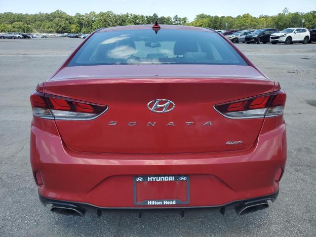 5NPE34AFXJH627140 - 2018 HYUNDAI SONATA SPORT Kırmızı fotoğraf 6