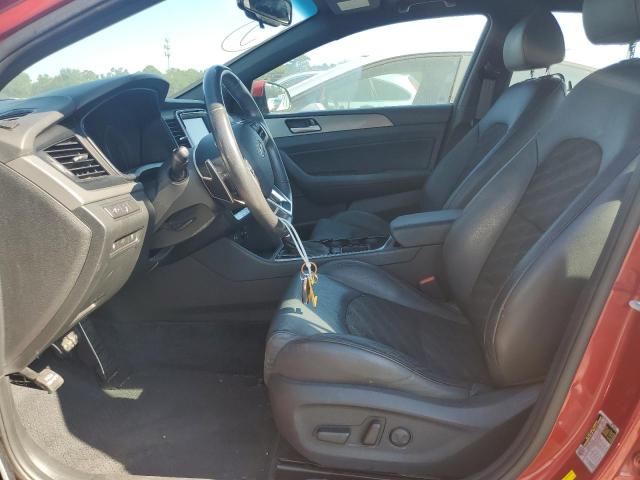 5NPE34AFXJH627140 - 2018 HYUNDAI SONATA SPORT Kırmızı fotoğraf 7