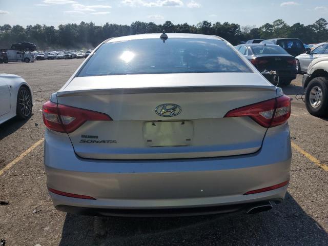 5NPE24AF9FH243313 - 2015 HYUNDAI SONATA SE SILVER photo 6