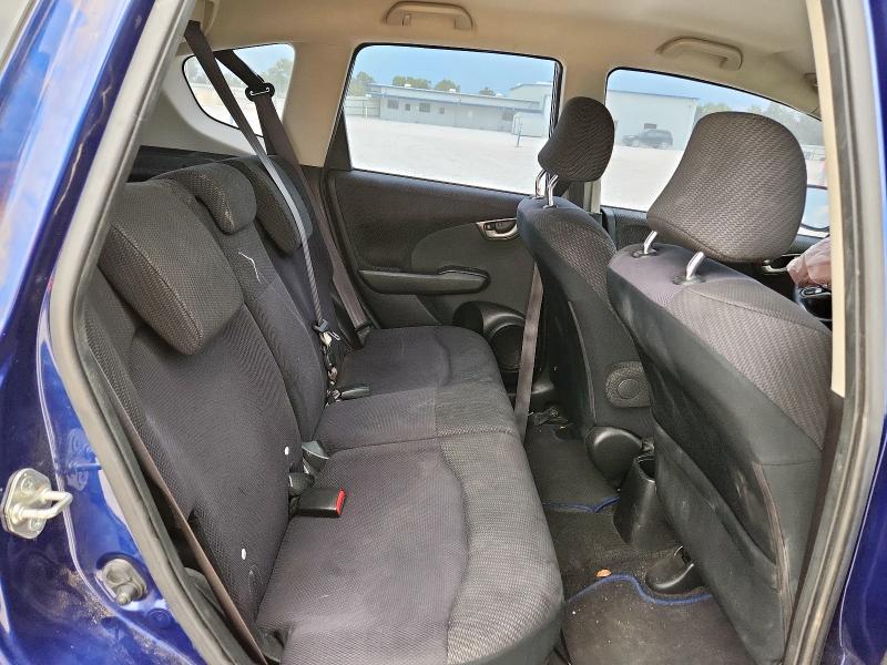 JHMGE8H58CC006483 - 2012 HONDA FIT SPORT BLUE photo 10