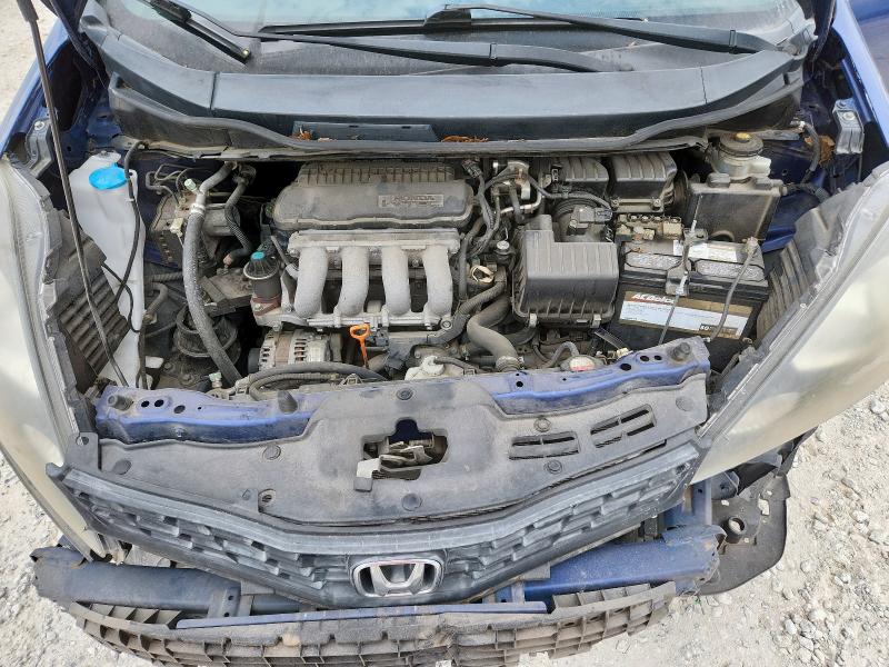 JHMGE8H58CC006483 - 2012 HONDA FIT SPORT BLUE photo 11