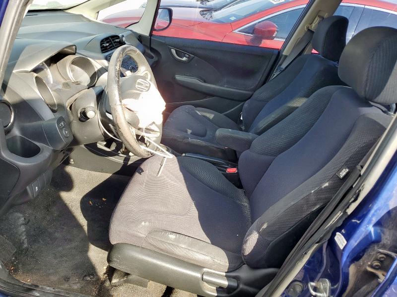 JHMGE8H58CC006483 - 2012 HONDA FIT SPORT BLUE photo 7