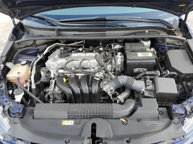 JTDEPMAE2MJ166149 - 2021 TOYOTA COROLLA LE BLUE photo 11