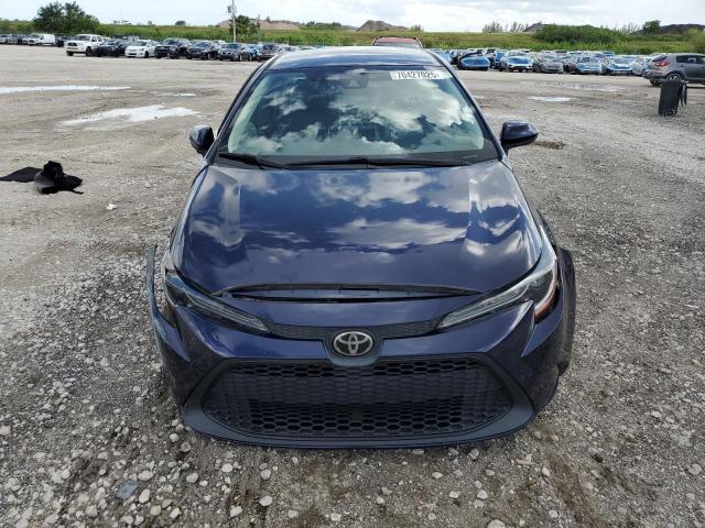 JTDEPMAE2MJ166149 - 2021 TOYOTA COROLLA LE BLUE photo 5