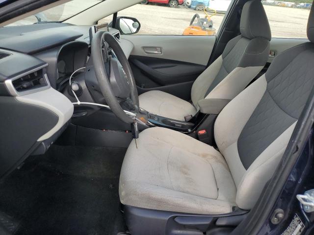 JTDEPMAE2MJ166149 - 2021 TOYOTA COROLLA LE BLUE photo 7