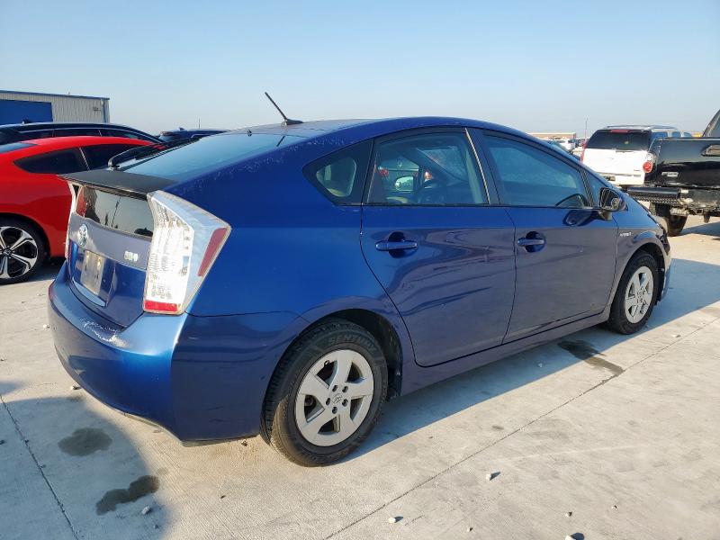 JTDKN3DU3A0020320 - 2010 TOYOTA PRIUS 蓝色 照片 3
