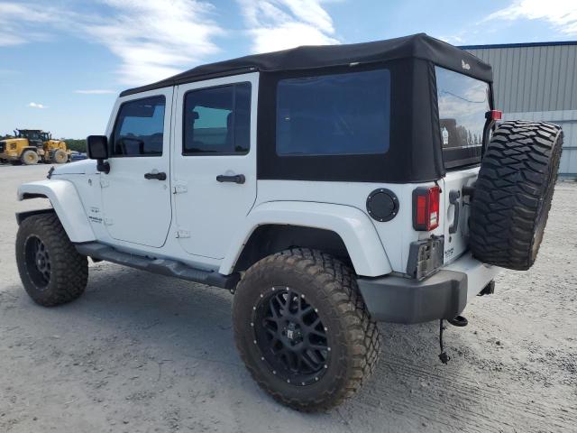 1C4BJWEG1GL172562 - 2016 JEEP WRANGLER U SAHARA WHITE photo 2