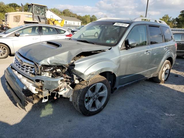 JF2SHGGC3BH770614 - 2011 SUBARU FORESTER TOURING 绿色 照片 1