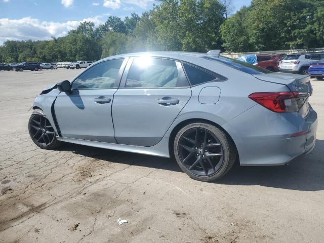 2HGFE2F55NH552611 - 2022 HONDA CIVIC SPORT Синий фото 2