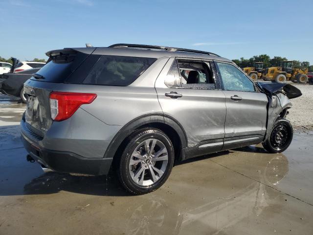 1FMSK8DHXPGB90937 - 2023 FORD EXPLORER XLT GRAY photo 3