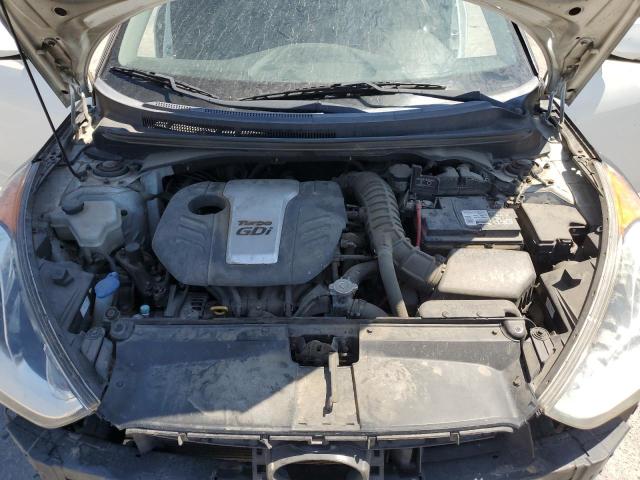 KMHTC6AE9DU108290 - 2013 HYUNDAI VELOSTER TURBO WHITE photo 11