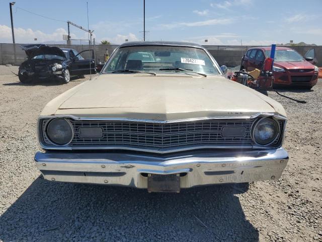 LL29G4G161469 - 1974 DODGE DART CREAM photo 5