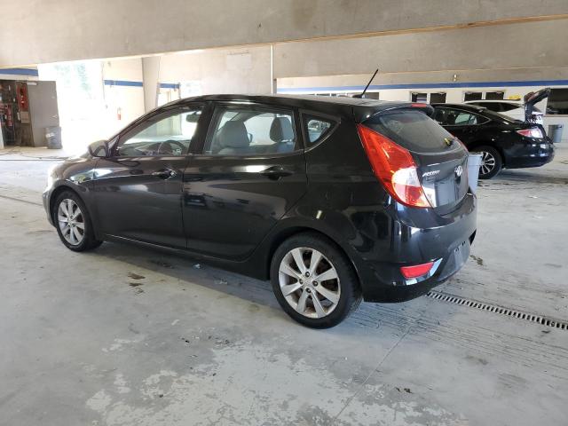 KMHCU5AE6CU027186 - 2012 HYUNDAI ACCENT GLS BLACK photo 2