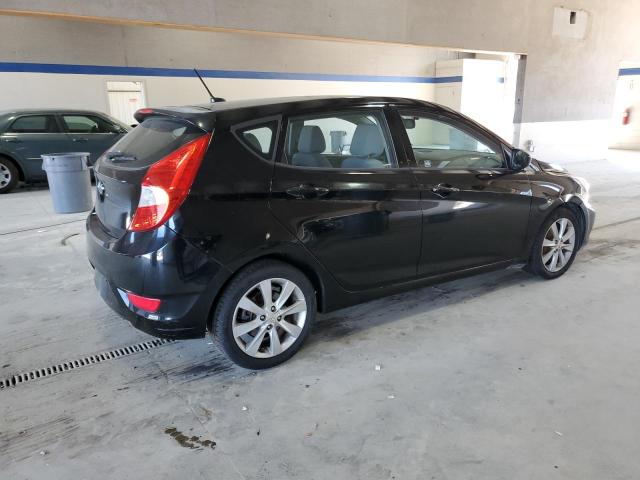 KMHCU5AE6CU027186 - 2012 HYUNDAI ACCENT GLS BLACK photo 3