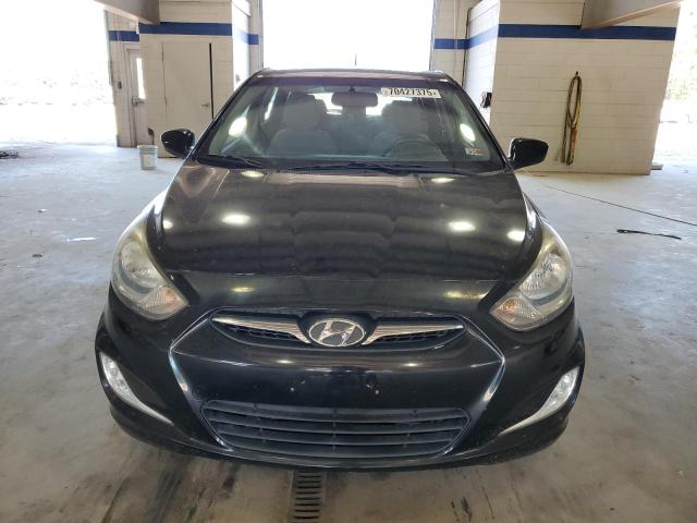 KMHCU5AE6CU027186 - 2012 HYUNDAI ACCENT GLS BLACK photo 5