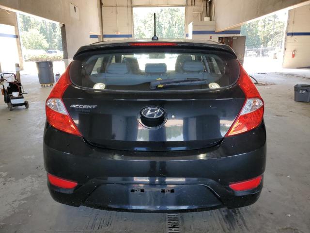 KMHCU5AE6CU027186 - 2012 HYUNDAI ACCENT GLS BLACK photo 6