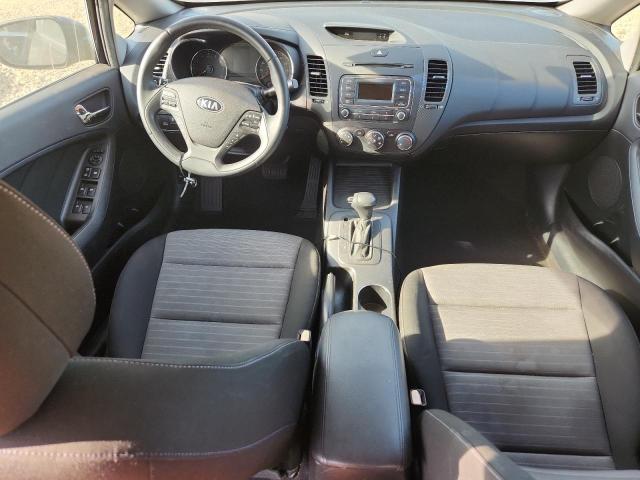 KNAFX4A8XF5262179 - 2015 KIA FORTE EX BLACK photo 8