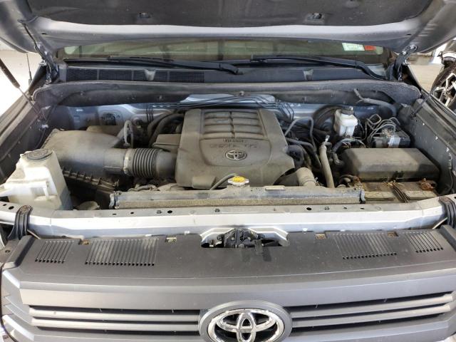 5TFUY5F12FX439644 - 2015 TOYOTA TUNDRA DOUBLE CAB SR/SR5 SILVER photo 11