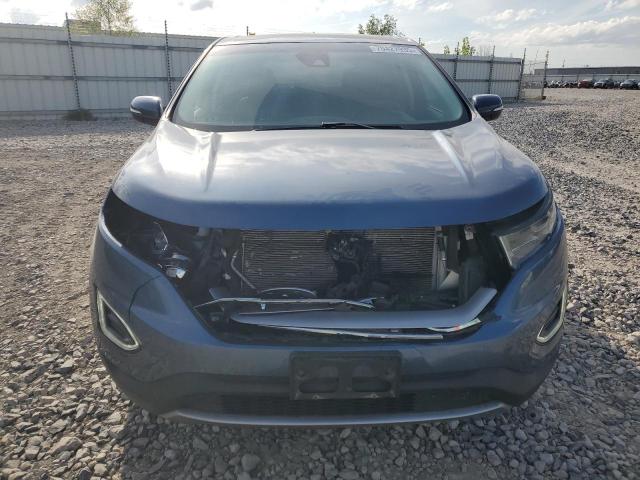 2FMPK4J9XJBB99714 - 2018 FORD EDGE SEL ლურჯი ფოტო 5