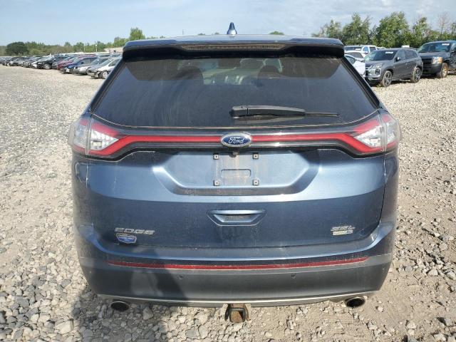 2FMPK4J9XJBB99714 - 2018 FORD EDGE SEL ლურჯი ფოტო 6