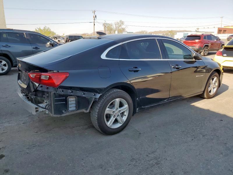 1G1ZB5ST1MF044672 - 2021 CHEVROLET MALIBU LS Siyah fotoğraf 3