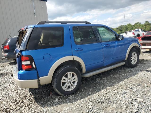 1FMEU6EE8AUA45971 - 2010 FORD EXPLORER EDDIE BAUER BLUE photo 3