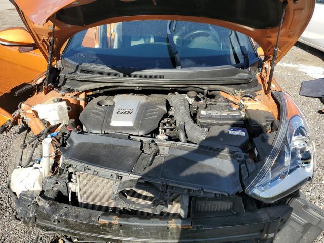 KMHTC6AE5GU285360 - 2016 HYUNDAI VELOSTER TURBO ORANGE photo 11