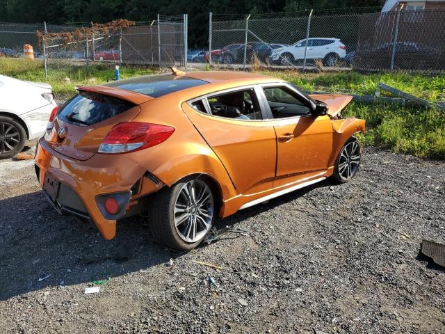 KMHTC6AE5GU285360 - 2016 HYUNDAI VELOSTER TURBO ORANGE photo 3