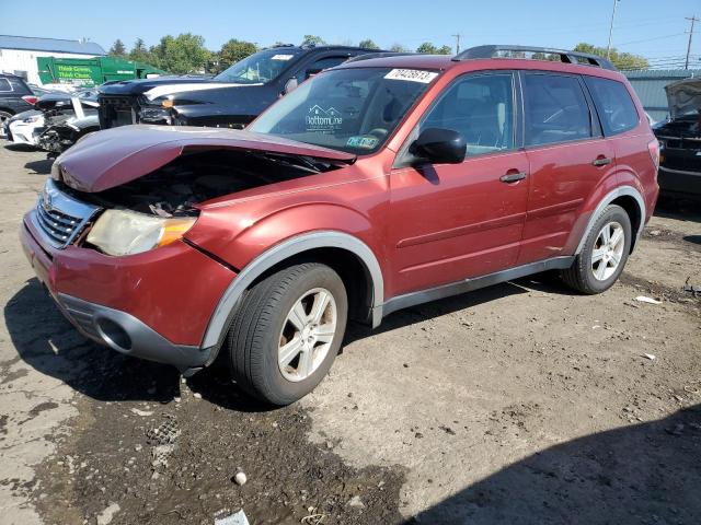 JF2SH6BC9AH765322 - 2010 SUBARU FORESTER XS Rouge photo 1