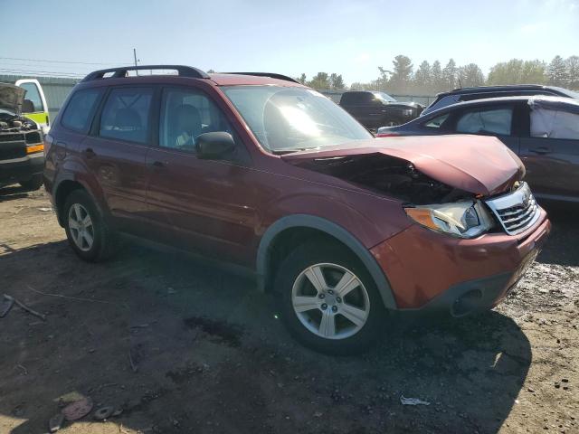 JF2SH6BC9AH765322 - 2010 SUBARU FORESTER XS RED photo 4