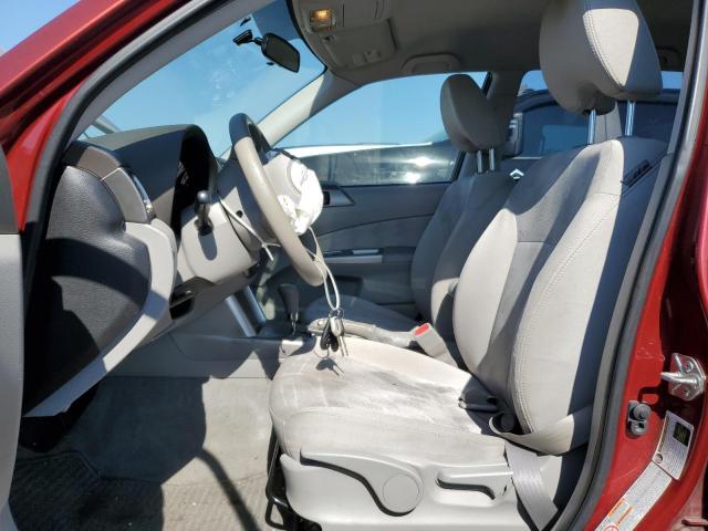 JF2SH6BC9AH765322 - 2010 SUBARU FORESTER XS Rouge photo 7