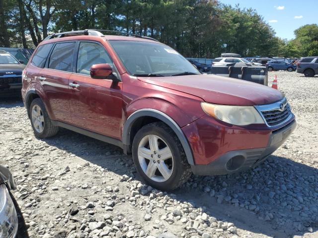 JF2SH6CCXAH764985 - 2010 SUBARU FORESTER 2.5X PREMIUM 勃艮第红 照片 4