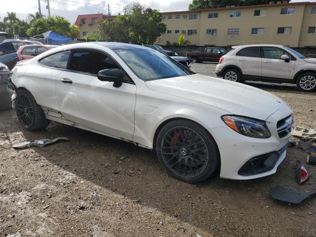 WDDWJ8HB7HF454028 - 2017 MERCEDES-BENZ C 63 AMG-S WHITE photo 4