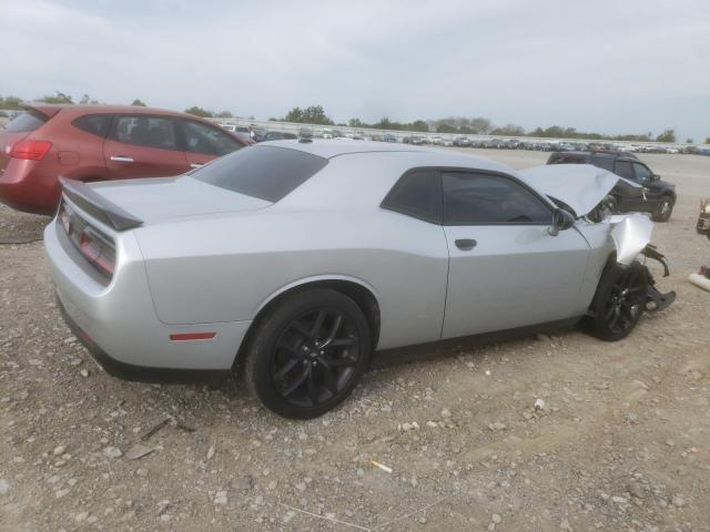 2C3CDZAG5MH552410 - 2021 DODGE CHALLENGER SXT SILVER photo 3