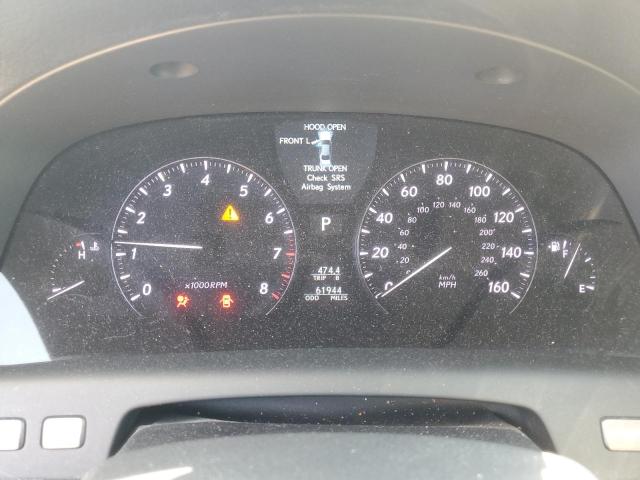 JTHCL5EF9C5014791 - 2012 LEXUS LS 460 GRAY photo 9