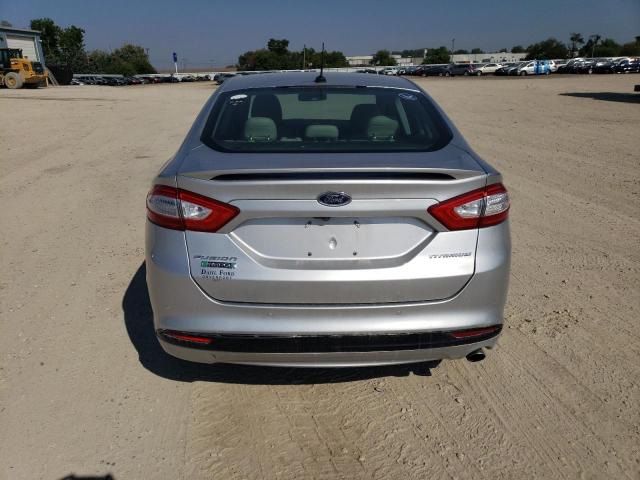 3FA6P0SU7GR191521 - 2016 FORD FUSION TITANIUM PHEV SILVER photo 6