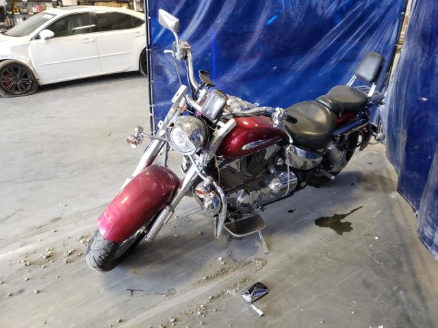 1HFSC52034A103686 - 2004 HONDA VT1300 S BURGUNDY photo 2