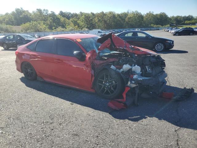 2HGFE2F50NH609720 - 2022 HONDA CIVIC SPORT წითელი ფოტო 4