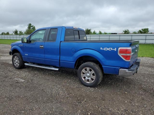 1FTFX1ET4BFA59101 - 2011 FORD F150 SUPER CAB BLUE photo 2