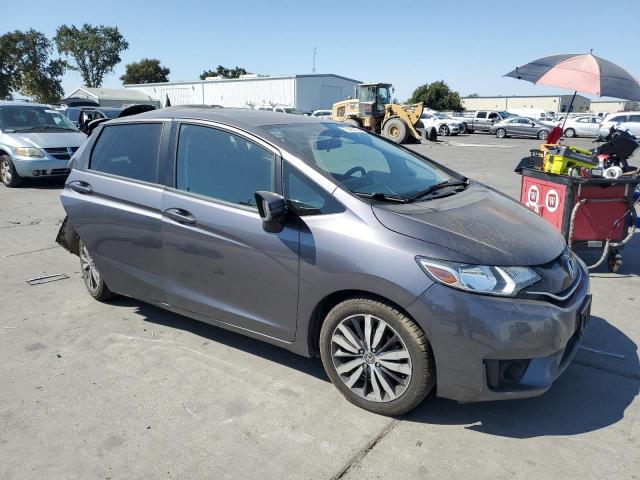 3HGGK5H83FM746997 - 2015 HONDA FIT EX GRAY photo 4