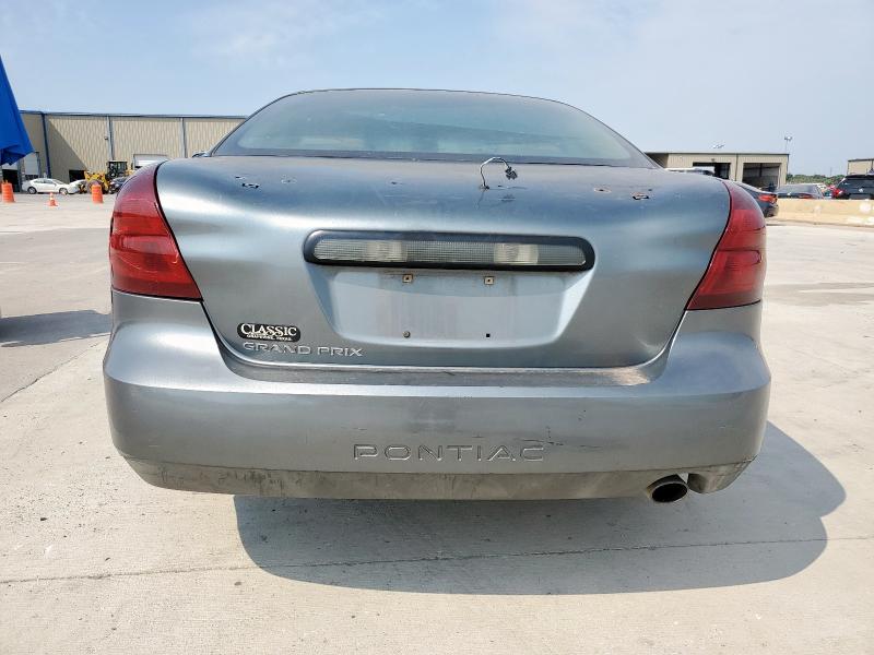 2G2WP522151182924 - 2005 PONTIAC GRAND PRIX ვერცხლისფერი ფოტო 6