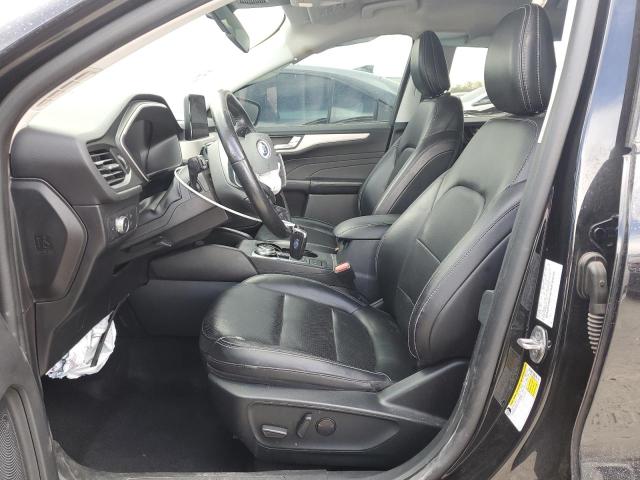 1FMCU0H6XMUA57164 - 2021 FORD ESCAPE SEL BLACK photo 7